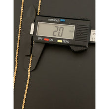 Load image into Gallery viewer, 18K Gold Necklace Rope Chain 17.75 inches 1.87 grams - Rafant