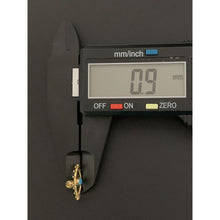 Load image into Gallery viewer, 18K Gold Pendant Turquoise 0.63 grams - Rafant