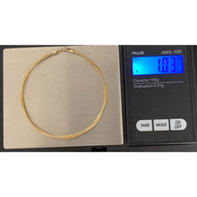 Load image into Gallery viewer, 18K Gold Bracelet Soft Flexible Twisted 6.75 inches 1.03 grams - Rafant