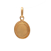 Load image into Gallery viewer, 18K Yellow Gold Pendant Oval Woman Lady 1.18 grams - Rafant