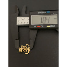 Load image into Gallery viewer, 18K Gold Pendant Anchor Wheel 1.10 grams - Rafant