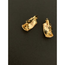 Load image into Gallery viewer, 18K Gold Earrings French Clips 1.74 grams Lightweight - Rafant