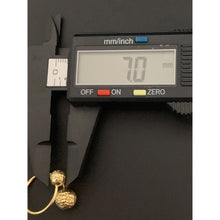 Load image into Gallery viewer, 18K Gold Ring Ball 1.32 grams Size 6 - Rafant