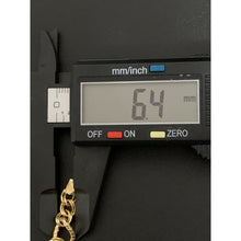 Load image into Gallery viewer, 18K Gold Bracelet Women Cable Link Chain 7.5 inches 3.75 grams - Rafant