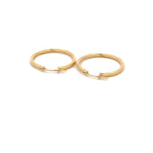 Load image into Gallery viewer, 18K Gold Earrings Hoops 1.50 grams - Rafant