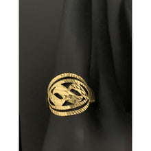 Load image into Gallery viewer, 18K Gold Ring Size 7.5 Lightweight 1.05 grams - Rafant