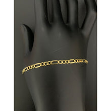 Load image into Gallery viewer, 18K Gold Bracelet Figaro 7.25 inches 1.84 grams - Rafant