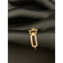 Load image into Gallery viewer, 18K Gold Ring Size 6.75 Heart with Russian Stones - Rafant