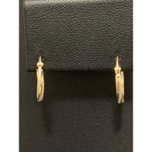 Load image into Gallery viewer, 18K Gold Earrings Hoops Loops Earrings Small 0.88 grams - Rafant