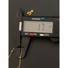 Load image into Gallery viewer, 18K Gold Bracelet Beaded 6 inches plus 1" extension 0.69 grams - Rafant