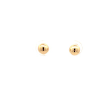 Load image into Gallery viewer, 18K Yellow Gold Earrings Studs Balls Polished 0.96 grams - Rafant