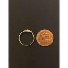 Load image into Gallery viewer, 18K Gold Ring Cross 1.31 grams Size 5 - Rafant