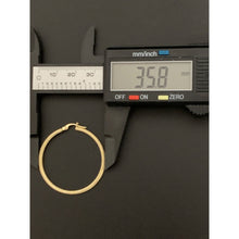 Load image into Gallery viewer, 18K Gold Earrings Hoops Loops 2.05 grams - Rafant