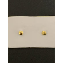 Load image into Gallery viewer, 18K Gold Earrings Stud Screw Type Small 0.39 grams - Rafant