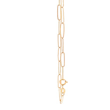 Load image into Gallery viewer, 18K Yellow Gold Bracelet Paperclips 1.01 grams 8 inches - Rafant