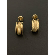 Load image into Gallery viewer, 18K Gold Earrings Stud Post 1.03 grams - Rafant