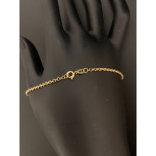 Load image into Gallery viewer, 18K Gold Bracelet with Ball Charm 8 inches 1.78 grams - Rafant