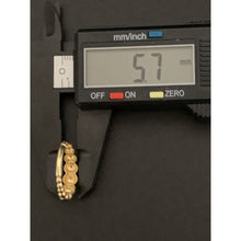 Load image into Gallery viewer, 18K Gold Ring Bubble Beaded Size 8 - Rafant