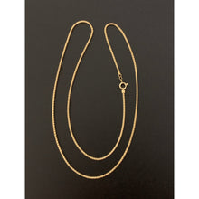 Load image into Gallery viewer, 18K Gold Necklace Chain 17.5 inches 1.89 grams - Rafant