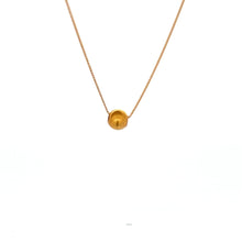 Load image into Gallery viewer, 18K Gold Necklace Chain 17.25 inches Pendant Bead 0.73 grams - Rafant