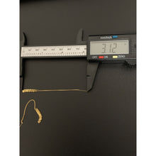 Load image into Gallery viewer, 18K Gold Earrings Threader Dangling - Rafant