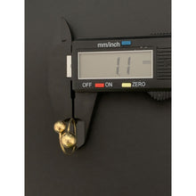 Load image into Gallery viewer, 18K Gold Ring Balls 1.56 grams Size 6 - Rafant