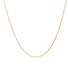 Load image into Gallery viewer, 18K Yellow Gold Necklace Chain Serpentine 1.54 grams 17.75 inches - Rafant