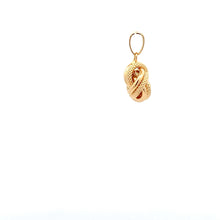 Load image into Gallery viewer, 18K Yellow Gold Pendant Knot 1.07 grams Small - Rafant