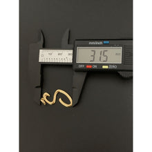 Load image into Gallery viewer, 18K Gold Pendant Letter S 1.28 grams - Rafant
