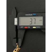 Load image into Gallery viewer, 18K Gold Bracelet 7 inches plus 0.8" extension Key Lock Charms 2.29 grams - Rafant