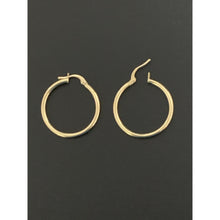 Load image into Gallery viewer, 18K Gold Earrings Hoops Loops 1.59 grams - Rafant