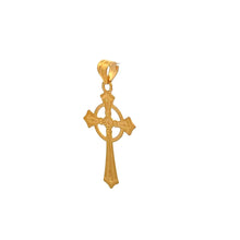 Load image into Gallery viewer, 18K Gold Pendant Cross Religious 0.45 grams - Rafant