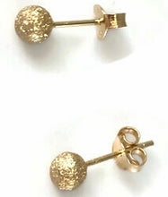 Load image into Gallery viewer, New Authentic 18K Saudi Gold Stud Ball Earrings - Rafant