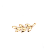 Load image into Gallery viewer, 18K Yellow Gold Pendant Leaves - Rafant