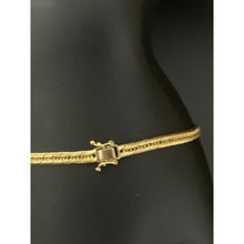 Load image into Gallery viewer, 18K Japan Gold Chain Bracelet Size 8" Item#380 - Rafant