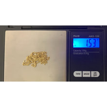 Load image into Gallery viewer, New Real 18K Saudi Gold Curb Chain 15.75" Lightweight - Rafant