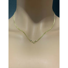 Load image into Gallery viewer, 18K Gold Chain Necklace Saudi Real Gold Curb 18" 2.95g - Rafant