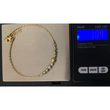 Load image into Gallery viewer, 18K Gold Bracelet Saudi Gold Round Circle Beads Size M-L - Rafant