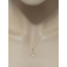 Load image into Gallery viewer, 18K Saudi Gold Necklace Rolo Chain 17.50" w/ Anchor Wheel Pendant - Rafant