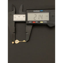 Load image into Gallery viewer, 18K Saudi Gold Key Pendant Real White Yellow Gold - Rafant