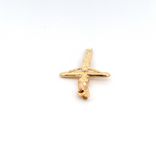 Load image into Gallery viewer, 18K Yellow Gold Pendant Cross Religious Jesus Christ - Rafant