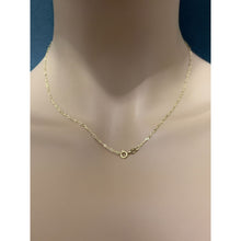 Load image into Gallery viewer, 18K Gold Chain Necklace Saudi Gold Cable Link 18" - Rafant