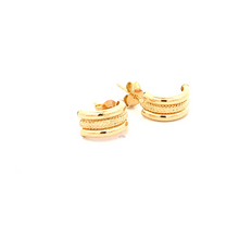 Load image into Gallery viewer, 18K Yellow Gold Earrings Stud Post - Rafant