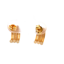 Load image into Gallery viewer, 18K Yellow Gold Earrings Stud Post - Rafant