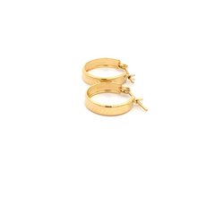 Load image into Gallery viewer, 18K Yellow Gold Earrings Hoops Small - Rafant
