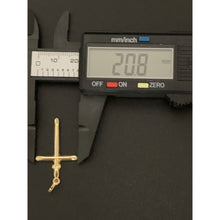 Load image into Gallery viewer, 18K Saudi Gold Pendant Cross Yellow Real Gold - Rafant