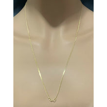 Load image into Gallery viewer, Real 18K Saudi Gold Chain Necklace Curb 24 inches 2.29 grams - Rafant