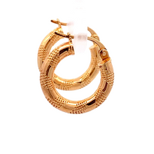 Load image into Gallery viewer, 18K Gold Earrings Hoops Small - Rafant