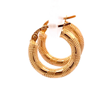 Load image into Gallery viewer, 18K Gold Earrings Hoops Small - Rafant
