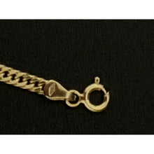 Load image into Gallery viewer, Real 18K Saudi Gold Chain Necklace Curb Cuban 18 inches 5.18 grams - Rafant